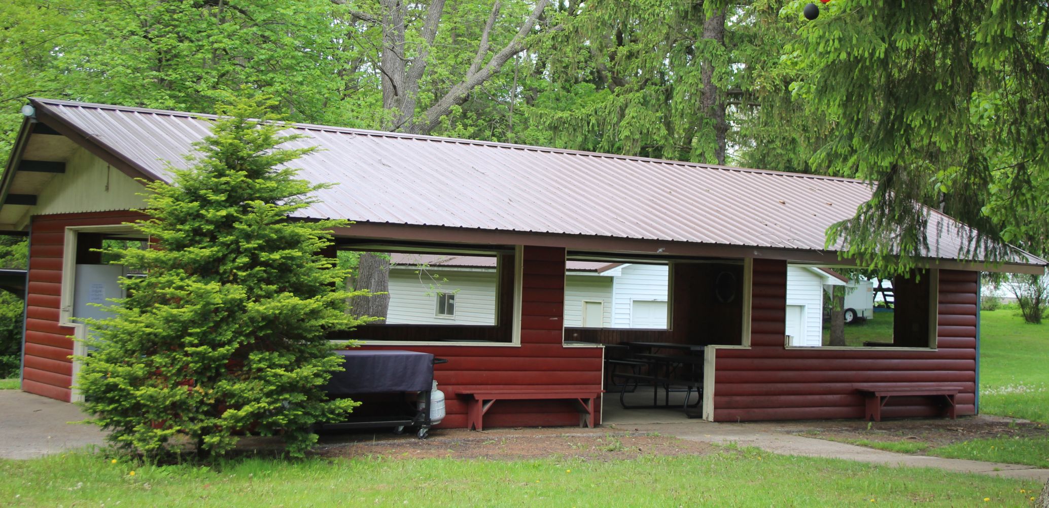 Davidson Park shelter, Westby